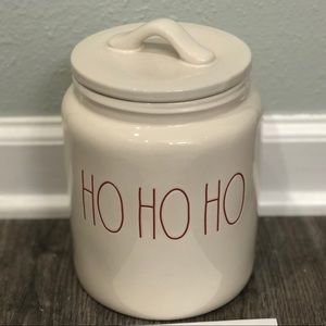 Rae Dunn Ho Ho Ho Canister